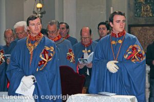 Viterbo - Il principe Pedro di Borbone-Due Sicilie e il figlio Giacomo alla Trinità