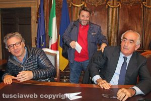 Francesco Serra, Marco Volpi e Alvaro Ricci