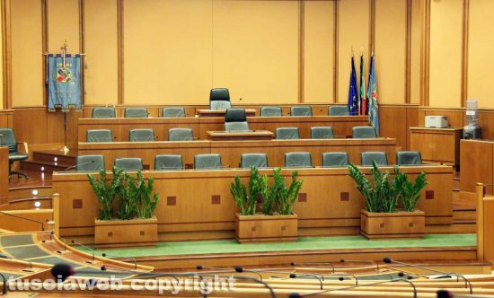 Regione Lazio - L'aula del consiglio