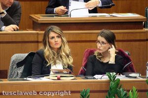 Il consiglio regionale - Alessandra Troncarelli ed Enrica Onorati
