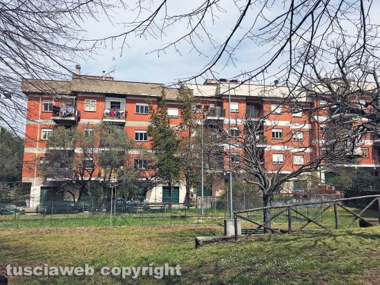 Viterbo - Le case Ater di via Silvio Pellico