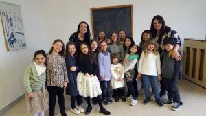 I Contrappunto Kids sul palco dell'Ariston di Sanremo
