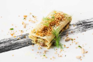 Uno dei piatti di Casa Iozzìa