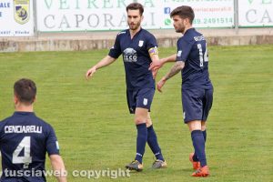 Sport - Calcio - Viterbese - Daniele Celiento e Luca Baldassin