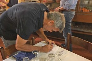 Sutri - George Clooney alla Taverna di Cimoletto