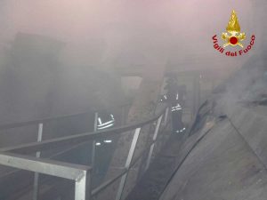 Treviglio - Esplosione in un'azienda