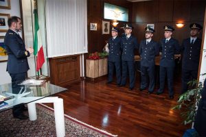 Viterbo - Consegnati i gradi a cinque marescialli orchestrali