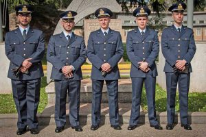 Viterbo - Consegnati i gradi a cinque marescialli orchestrali