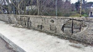 Viterbo - Il cavalcavia della Teverina che sovrasta la circonvallazione