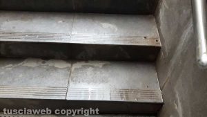 Tarquinia - Infiltrazioni d'acqua nel sottopasso