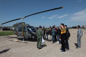 Viterbo - Esercito - La visita degli studenti di Padova