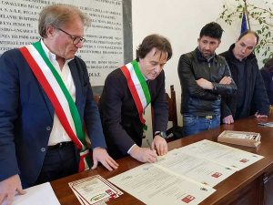 Bagnoregio e Summonte (Avellino) stringono un patto d'amicizia