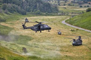  Arrivo dei plotoni di Fanteria Aeromobile