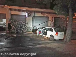 Montefiascone - Via Dante Alighieri - Incidente, due ferite