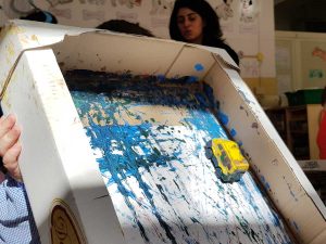 I bambini alla scuola dell'infanzia di Sutri