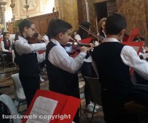 Viterbo - Il concerto della giovane orchestra dell’istituto comprensivo “Egidi”