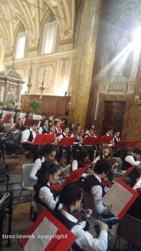 Viterbo - Il concerto della giovane orchestra dell’istituto comprensivo “Egidi”