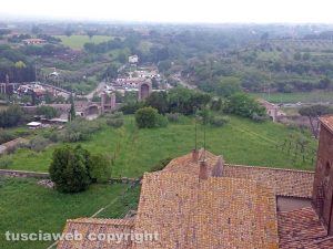 Viterbo - Panorama dal campanile del duomo