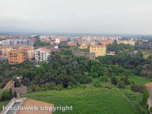 Viterbo - Panorama dal campanile del duomo