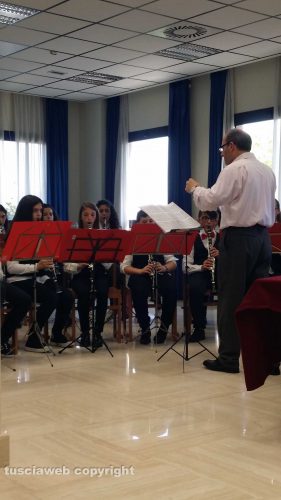 I clarinettisti dell'Egidi in trasferta a Roma