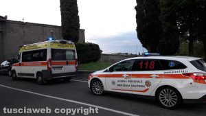 Montefiascone – Ubriaco nel cimitero comunale