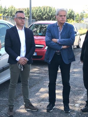 Massimo Basili con Giovanni Arena