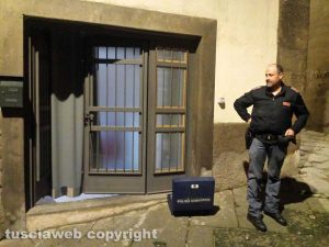 Viterbo - Omicidio in via Fontanella del Suffragio - L'intervento della polizia