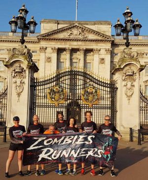 Gli Zombies runners a Londra 