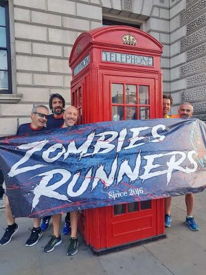 Gli Zombies runners a Londra 
