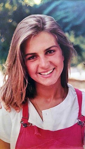 Nicoletta Ascenzi da giovane
