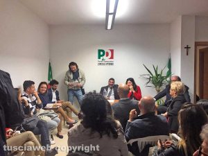 Viterbo - L'assemblea dell'Unione comunale del Pd