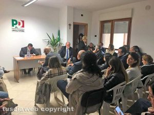 Viterbo - L'assemblea dell'Unione comunale del Pd