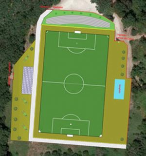 Progetto campo sportivo bomarzo