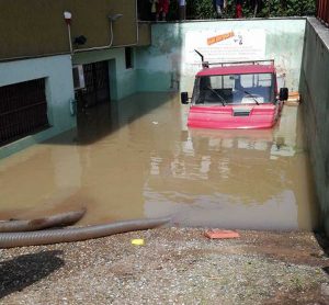 Maltempo a Roma - Allagamenti