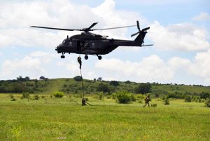 Fast Rope da elicottero UH-90