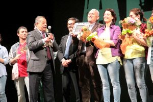 Viterbo - Teatro dell'Unione - Un momento dello spettacolo "All this"