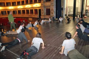 Viterbo - Eta Beta - Le prove dello spettacolo “All this"