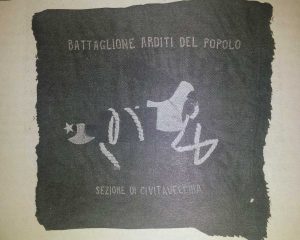 Bandiera arditi del popolo di Civitavecchia