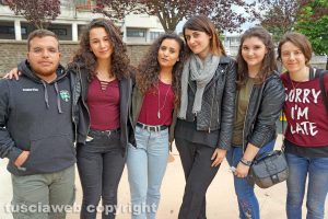 Viterbo - I ragazzi dell'Istituto Santa Rosa