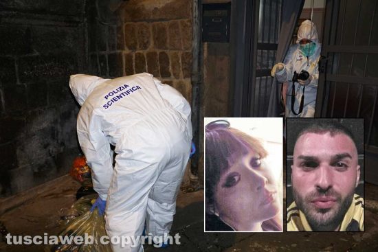 Viterbo - Omicidio in via Fontanella del Suffragio - Azzurra Cerretani e Stefano Pavani
