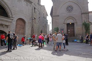 Elezioni comunali - Pulizie in centro per Viterbo 2020