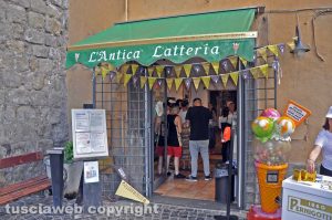 Viterbo - L'antica latteria
