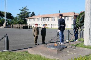 Il raduno alla caserma Sacconi