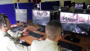 Viterbo - Addestramento tramite il sistema di simulazione Vbs