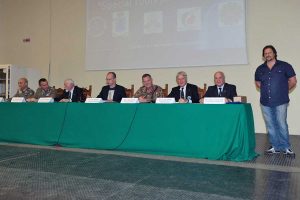 Viterbo - Itt "L. Da Vinci" - Autorità militari e scolastiche