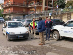 Orte - Giuliani con gli assessori e i tecnici comunali