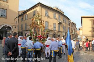 Viterbo - Il trasporto di Santa Maria Liberatrice
