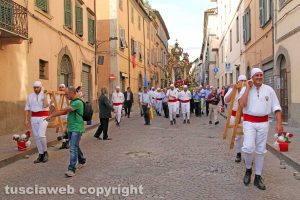 Viterbo - Il trasporto di Santa Maria Liberatrice