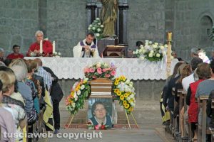 San Martino - I funerali di Donatella Canensi