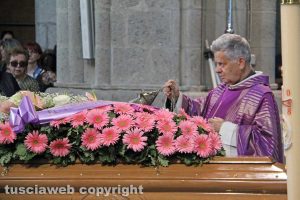 San Martino - I funerali di Donatella Canensi